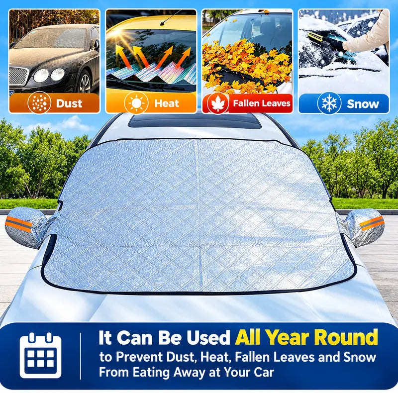 Magnetic Windshield Snow & Frost Cover❄️