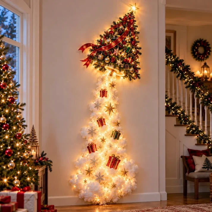 🚂 Santa’s Christmas Express – Magical LED Train Wall Light 🎄✨