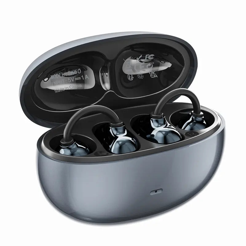 🎧 Open-Ear Clip-On Wireless Earbuds