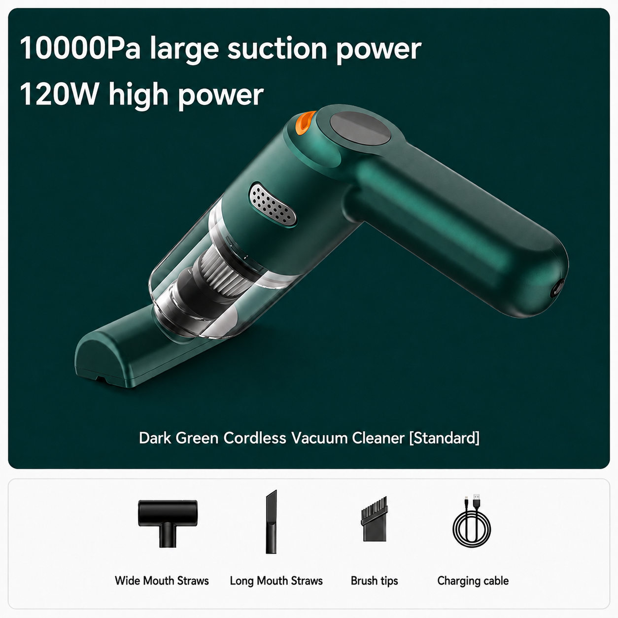 ๐งน Cordless Car Vacuum โ 10000Pa Suction, 4000mAh Long-Lasting Battery โ Over 142K Sold! ๐