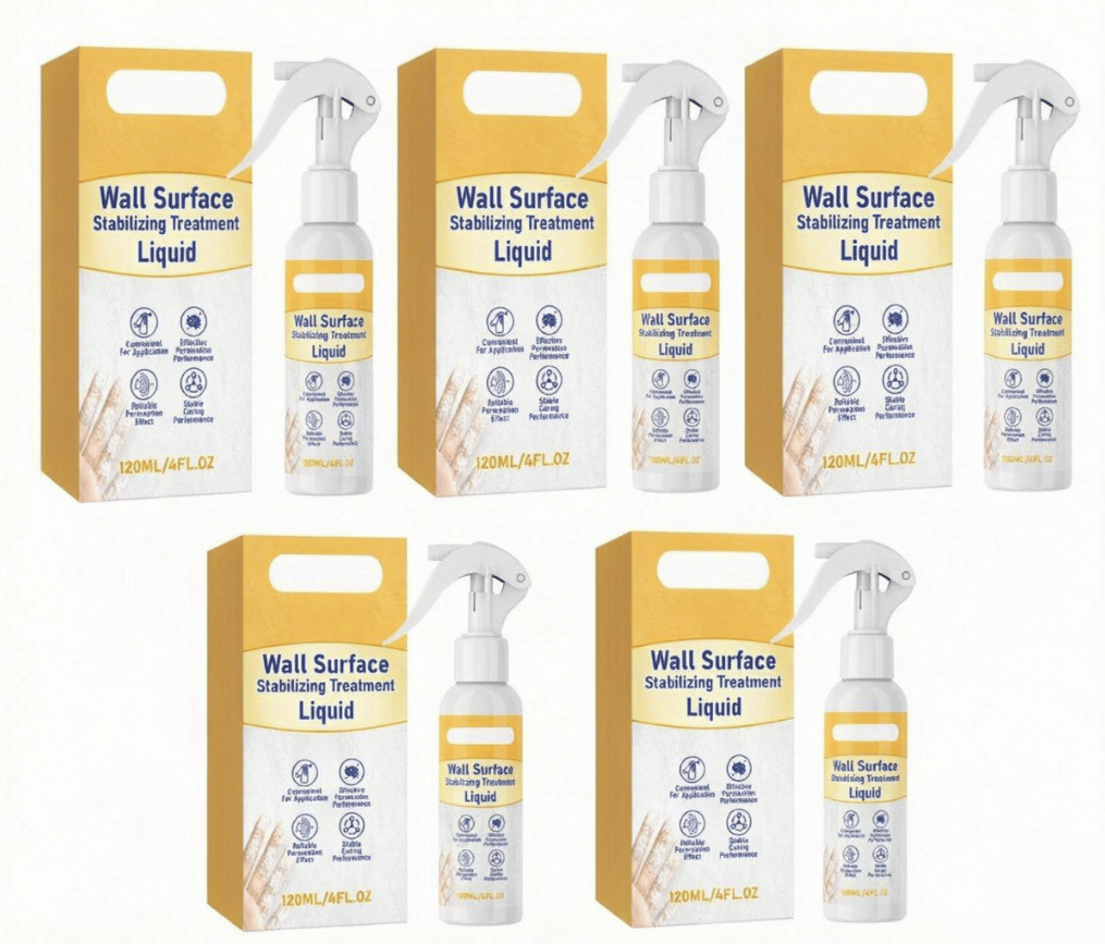 ✨Wall Repair Spray🖼️ Household Wall Reinforcement Spray For Peeling & Powdery Indoor Wall Base Renovation