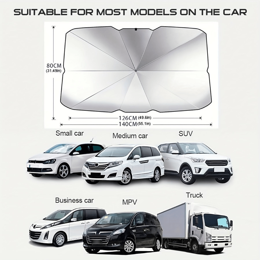 🔥Best Seller – Now 40% OFF🔥2026 Foldable Anti-UV Windshield Sunshade