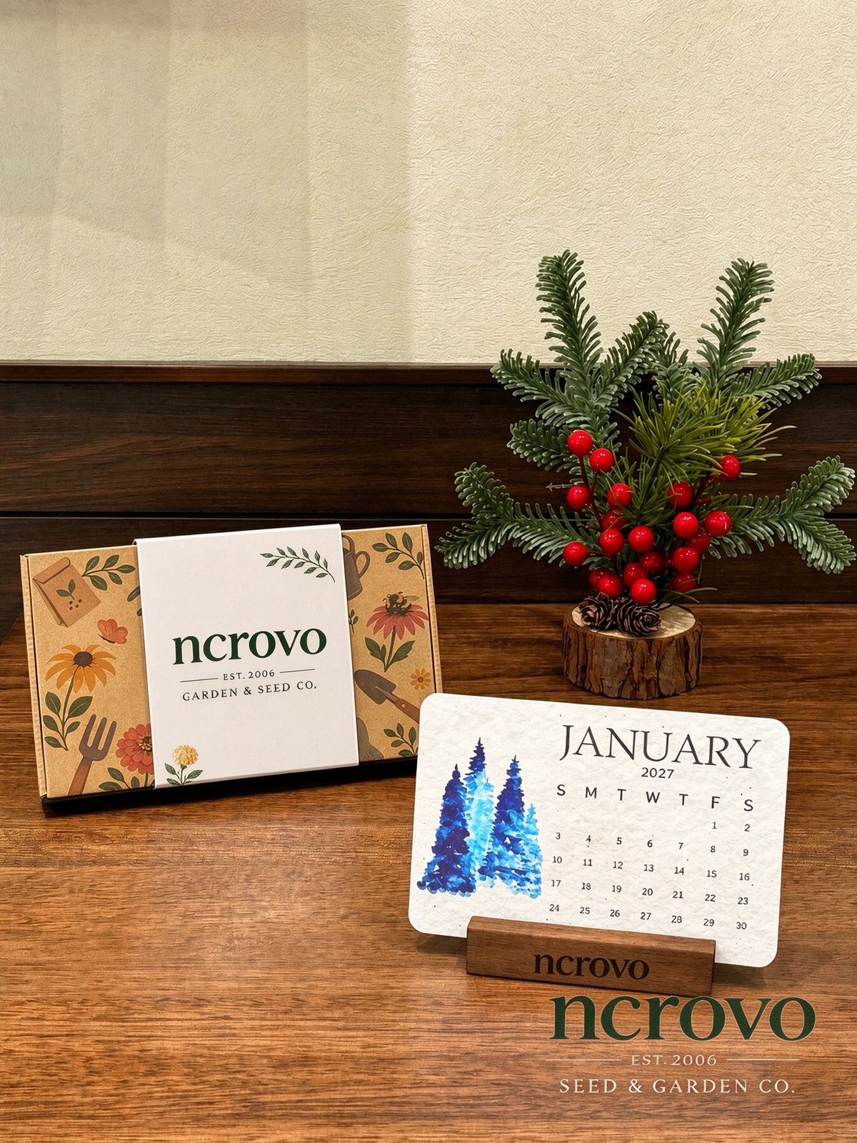 đąEco-Friendly Plantable âTimelessâ Seed Calendar 2027 ⨠Plan ⢠Plant ⢠Grow ⢠Enjoy