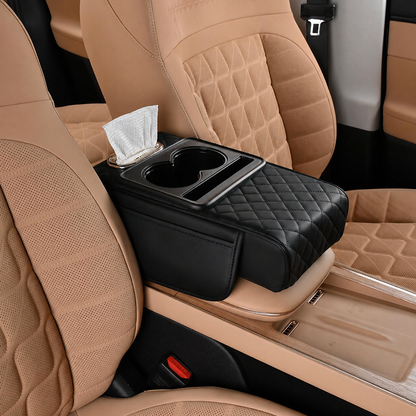 🔥🔥🔥Multifunctional PU Leather Car Armrest Pad