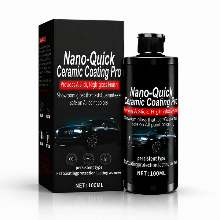 💐50% OFF! Spray Nano Cerâmico de Alto Brilho – Efeito Espelhado e Proteção de Longa Duração ✨🚗【Oferta Limitada】
