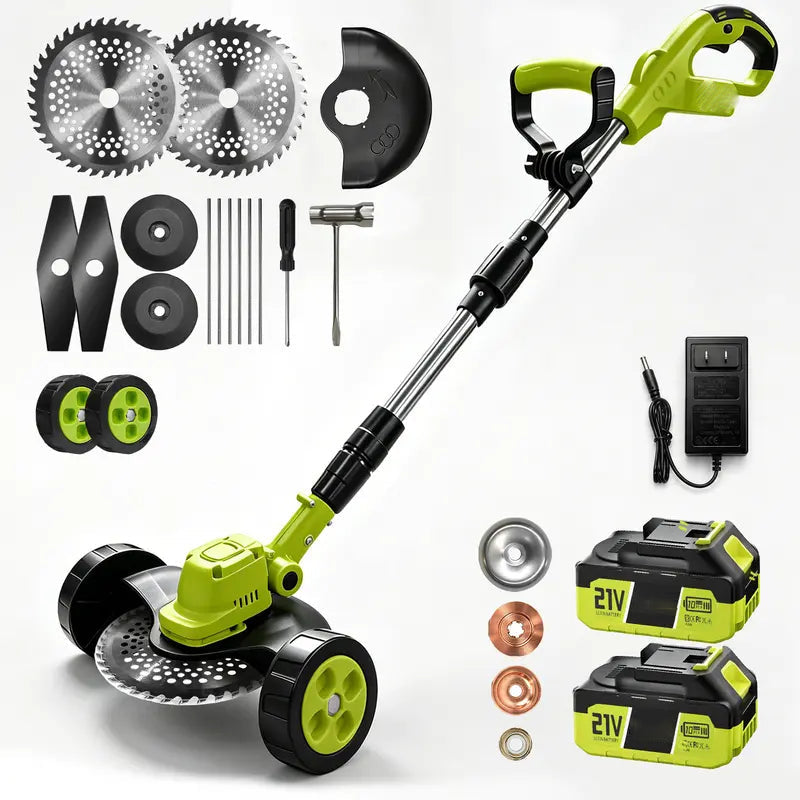 3-in-1 Cordless String Trimmer, Edger & Mini Mower