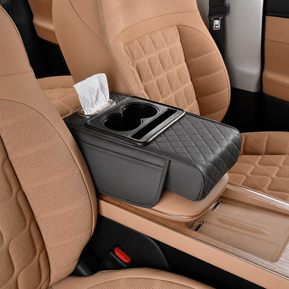 🔥🔥🔥Multifunctional PU Leather Car Armrest Pad