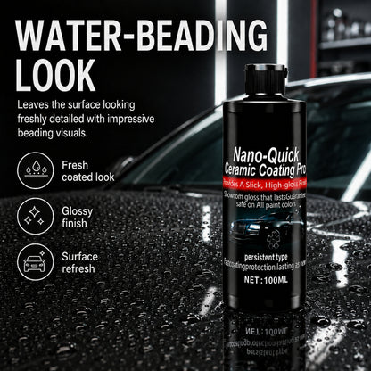 💐50% OFF! Spray Nano Cerâmico de Alto Brilho – Efeito Espelhado e Proteção de Longa Duração ✨🚗【Oferta Limitada】