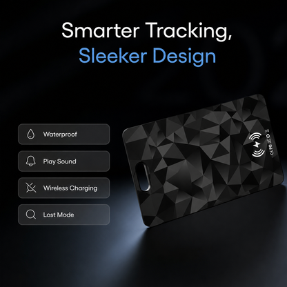 Ultra-Slim Wallet Tracking Card