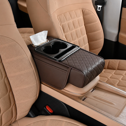 🔥🔥🔥Multifunctional PU Leather Car Armrest Pad