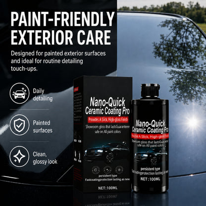 💐50% OFF! Spray Nano Cerâmico de Alto Brilho – Efeito Espelhado e Proteção de Longa Duração ✨🚗【Oferta Limitada】