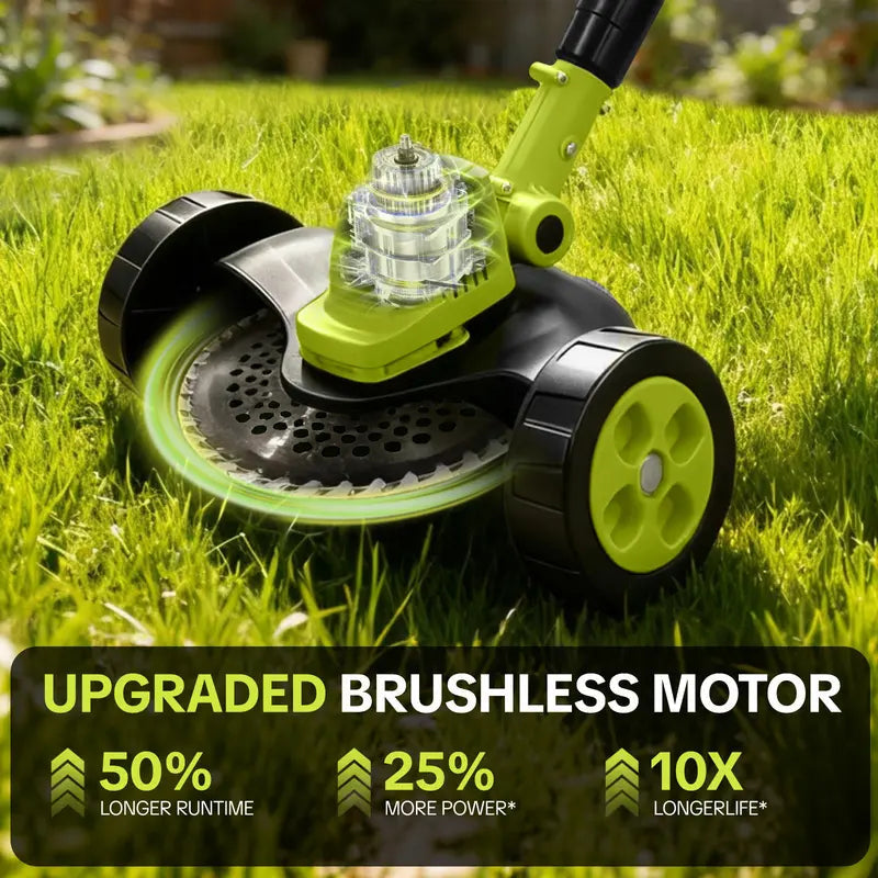 3-in-1 Cordless String Trimmer, Edger & Mini Mower