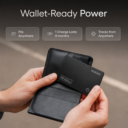 Ultra-Slim Wallet Tracking Card