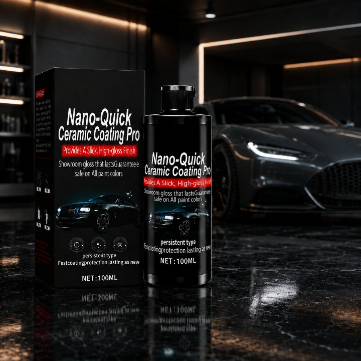 💐50% OFF! Spray Nano Cerâmico de Alto Brilho – Efeito Espelhado e Proteção de Longa Duração ✨🚗【Oferta Limitada】