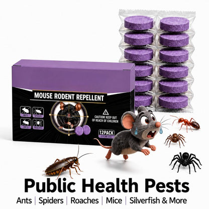 ✅ 10,000+ Happy Customers 🐭 All-Natural Peppermint & Cinnamon Pest & Rodent Repellent Pucks 🕷️🐍