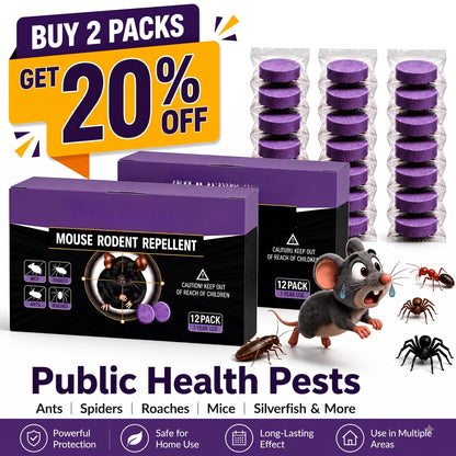 ✅ 10,000+ Happy Customers 🐭 All-Natural Peppermint & Cinnamon Pest & Rodent Repellent Pucks 🕷️🐍