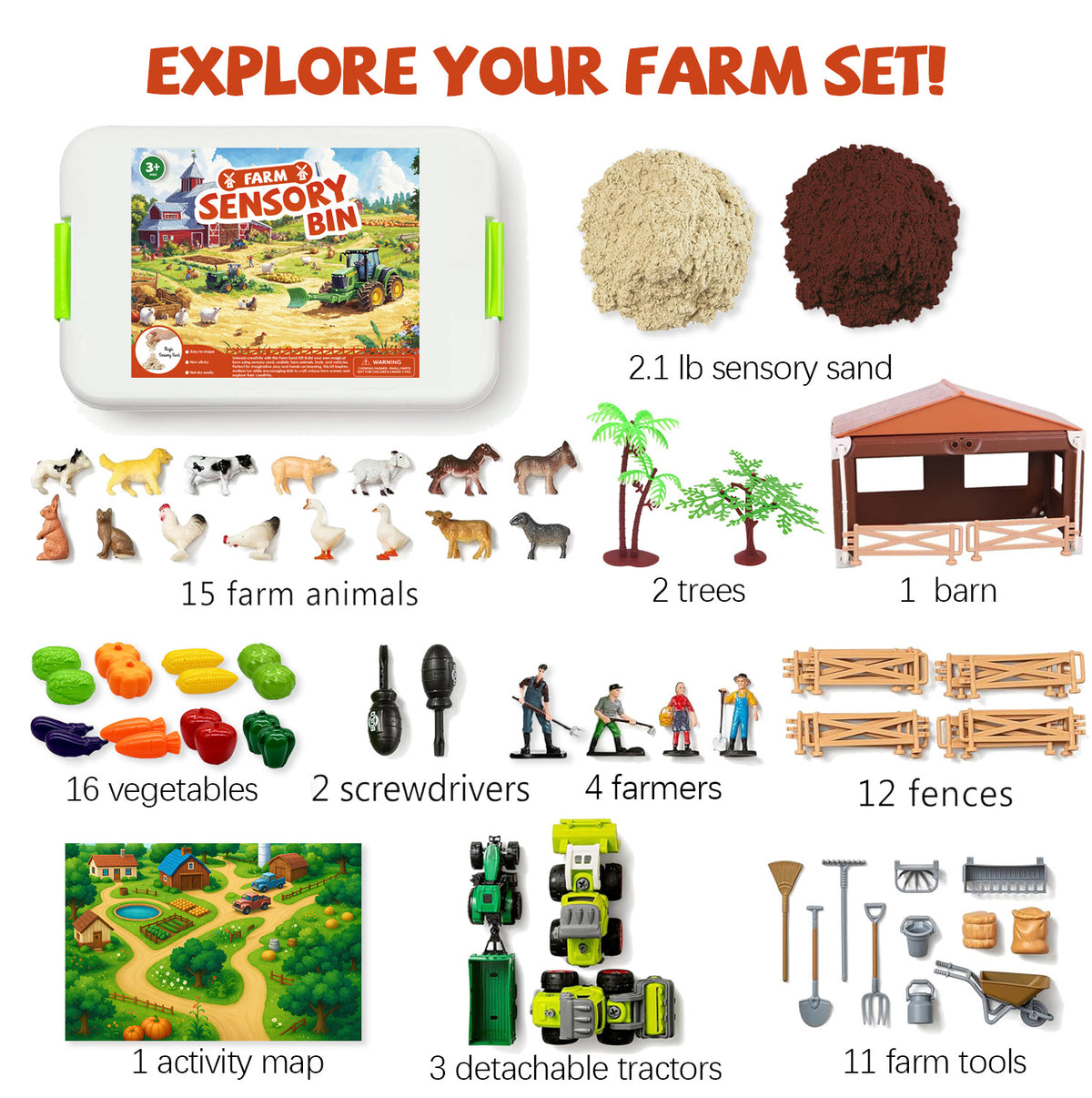 Themed Sensory Play Kit – Dig, Build, Create & Imagine