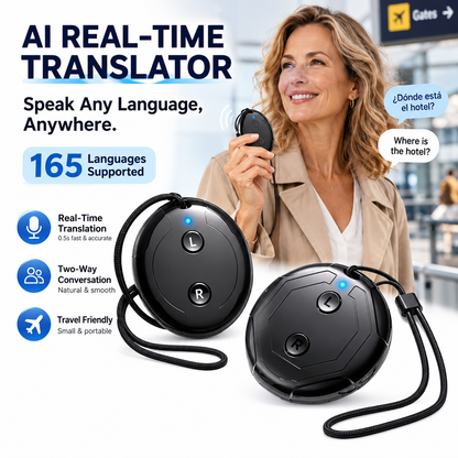 🔥LAST DAY 50% OFF 🌎 K18 AI Smart Translator 2026– Break Language Barriers & Connect With the World