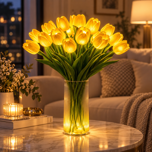 🌷 Glowing Tulip Light Bouquet