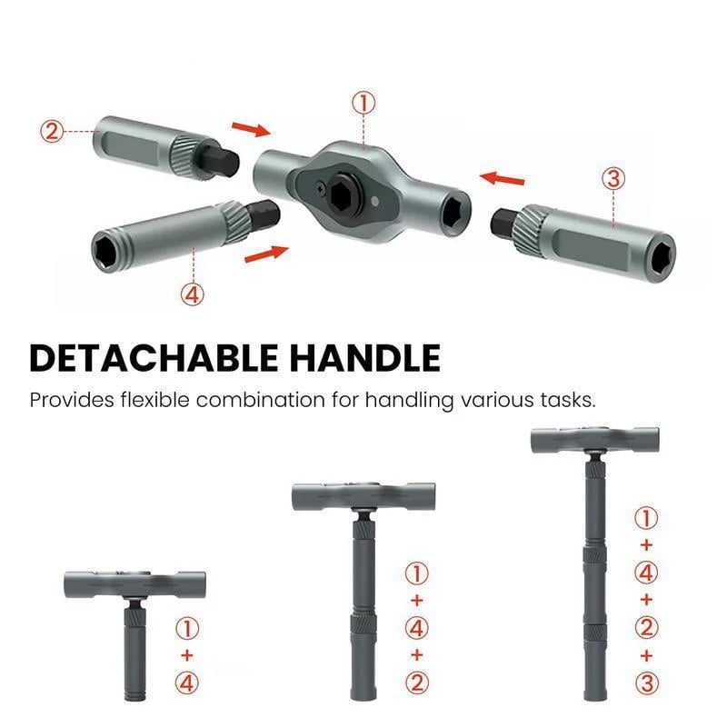🔥LAST DAY SALE 70% OFF🔥24 in 1 DlY Screwdriver Set Magnetic Compact and Portable Ratchet Screwdriver