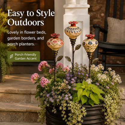 🔥Last Day 70% OFF🐦Vintage Hummingbird Feeder Garden Decor Stake