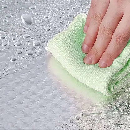 🔥50% OFF – Stainless Steel Oil-Proof Adhesive Wallpaper Roll for Kitchen Countertops, Cabinets & Backsplash