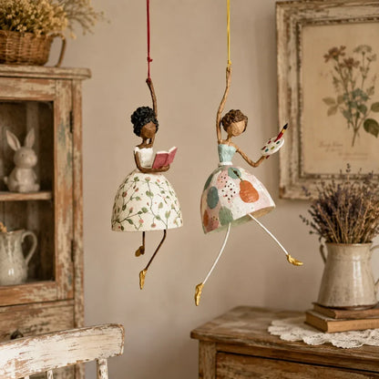 🔥Last Day 50% OFF✨ Whimsical Dancing Lady Hanging Ornament