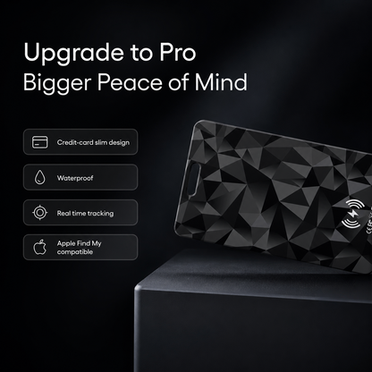 Ultra-Slim Wallet Tracking Card