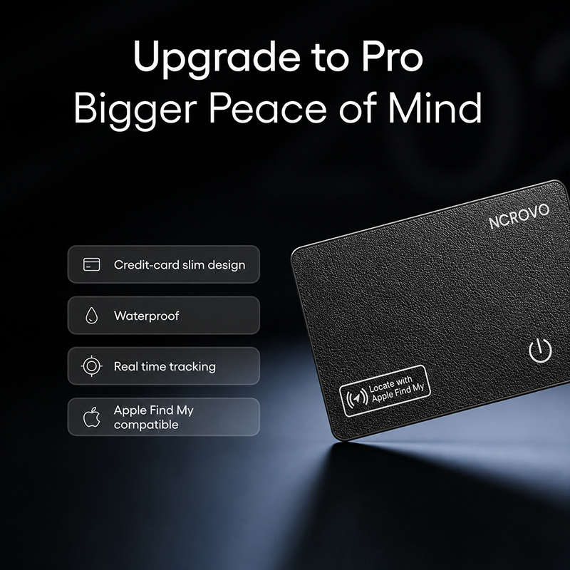 Ultra-Slim Wallet Tracking Card