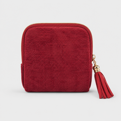 💍Jewelry zippered pocket case Travel Jewelry Bag