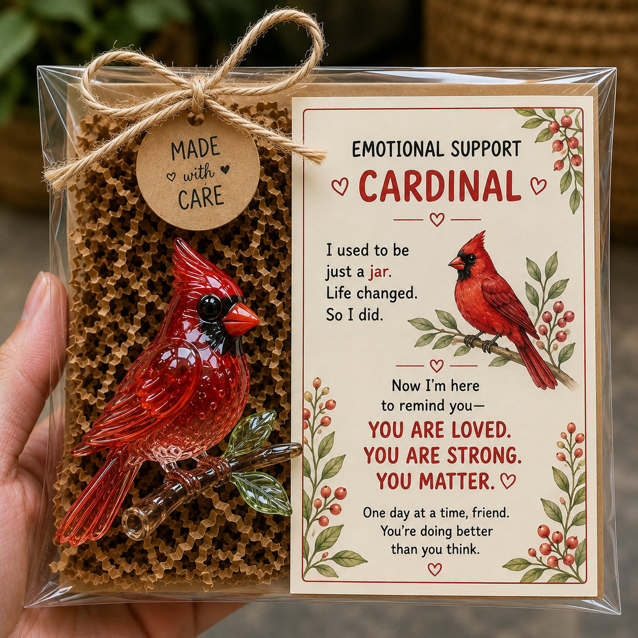 🔥Last Day 50% OFF🎁 Emotional Support Glass Animal Gift – A Little Reminder You Matter.