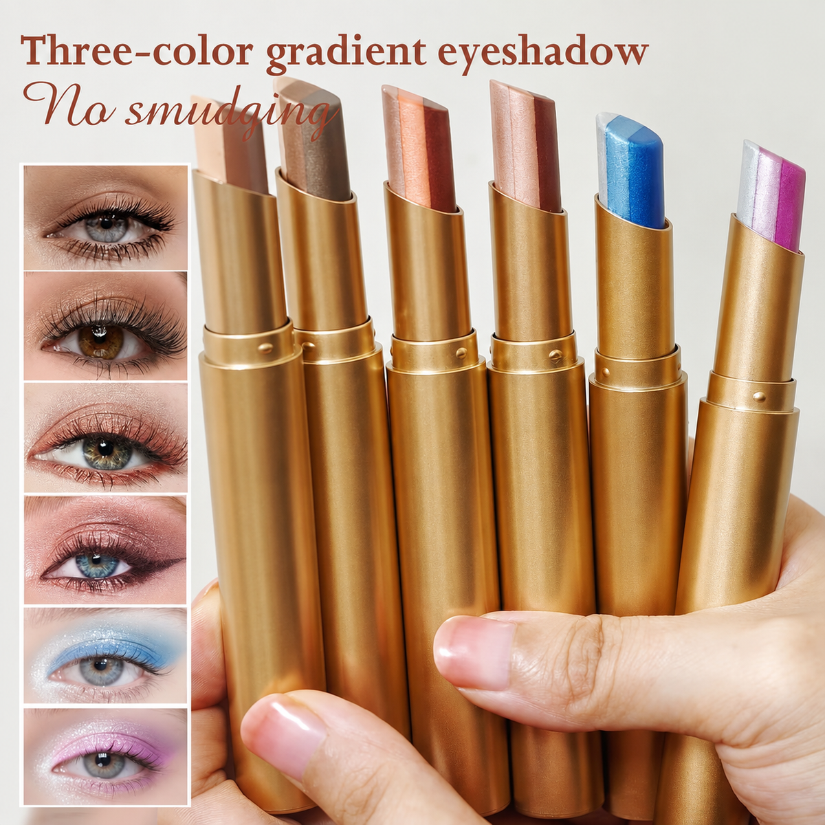 3 Color Eyeshadow Stick