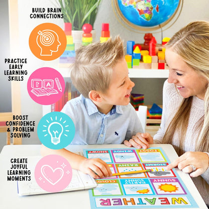 Ultimate Preschool Learning Poster Kit for Early Education