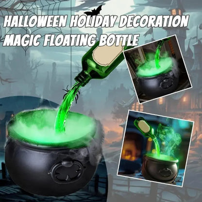 Witch Cauldron with LED Light & Fog Mist Maker