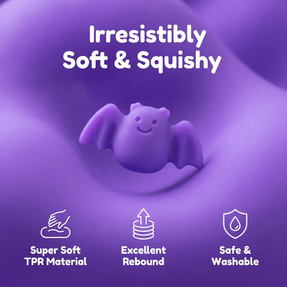 🎃 100PCS Halloween Mochi Squishy Toys – Cute Sensory Party Favors & Goodie Bag Fillers✨