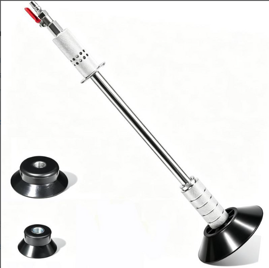 Pneumatic Dent Puller, Pneumatic Suction Cup Dent Puller with 3 Suction Cups (3.2\", 4.7\", 6.1”)
