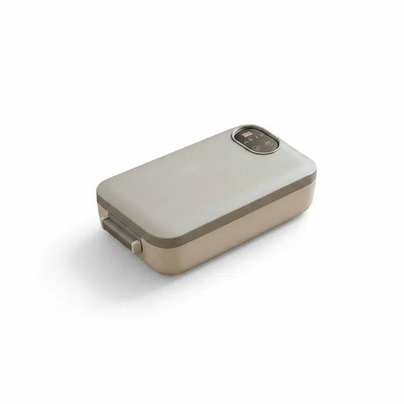 🍱 Self-Heating Electric Lunch Box – 1L Rechargeable Food Warmer, Leak-Proof & Portable