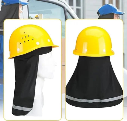 4PCS Hard Hat Sun Shade with Neck Flap – Cooling UV Protection for Outdoor Workers