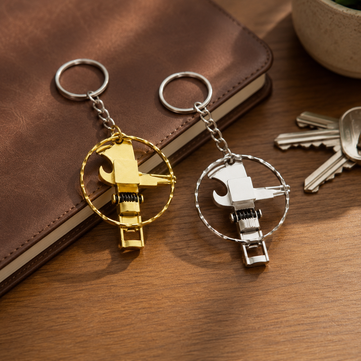 🔥 Limited-Time Sale🔑MINI Bear Trap Keychain - That Works Fun Trick Mouse Trap