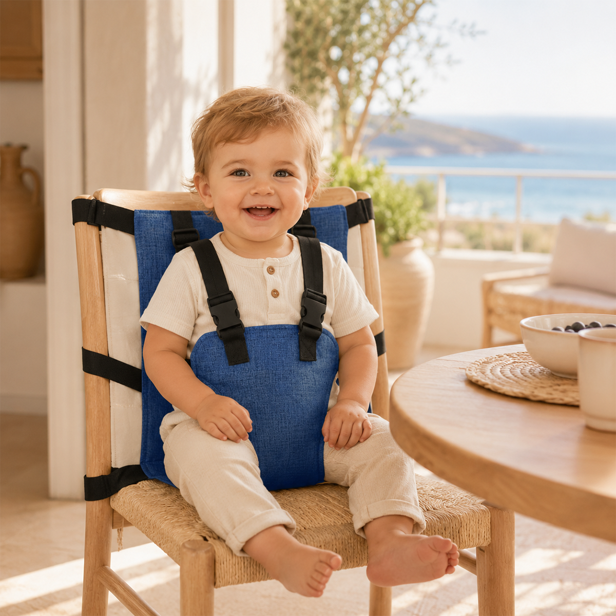 Portable Baby Seat Harness for Dining Chairs