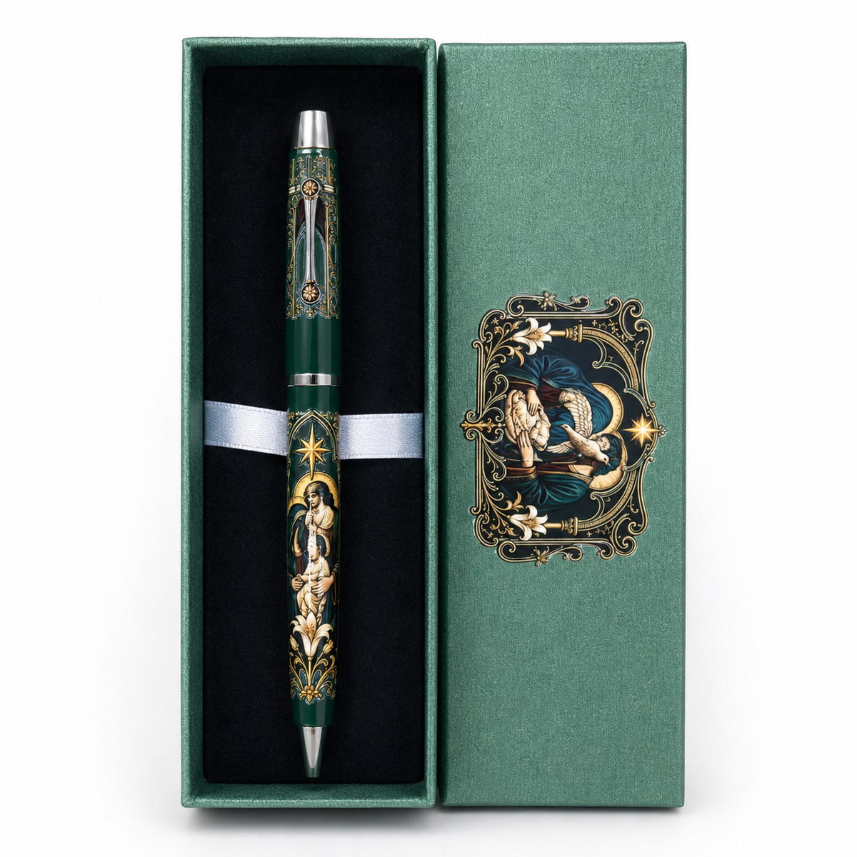 🔥 LAST DAY 50% OFF  ✝️ Sacred Legacy Faith-Inspired Keepsake Pen Collection | 6 Devotional Designs for Prayer Journaling, Bible Study & Meaningful Christian Gifts 🖊️✨