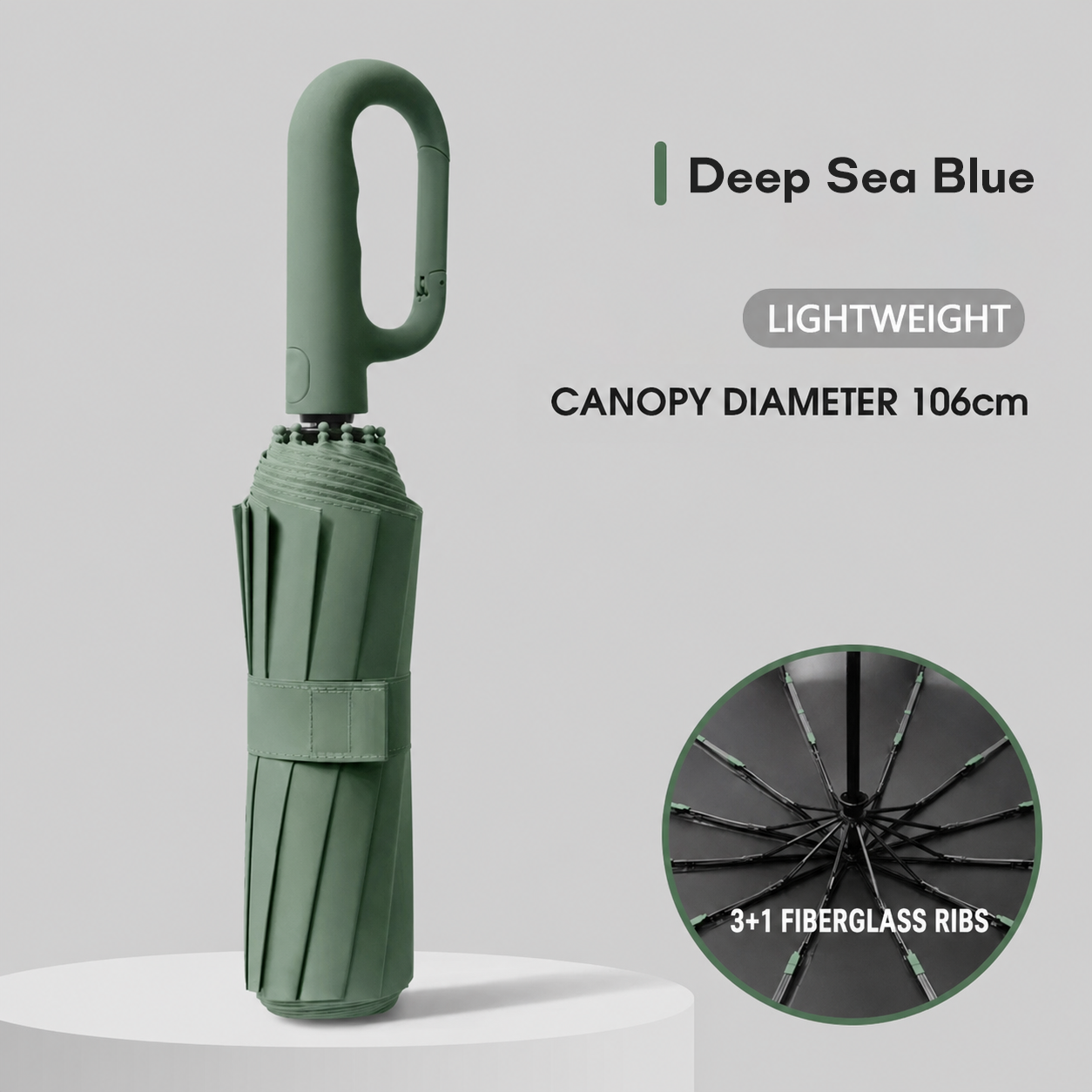 ☔ Automatic Windproof Umbrella – One-Click Open & Close | Compact & Waterproof