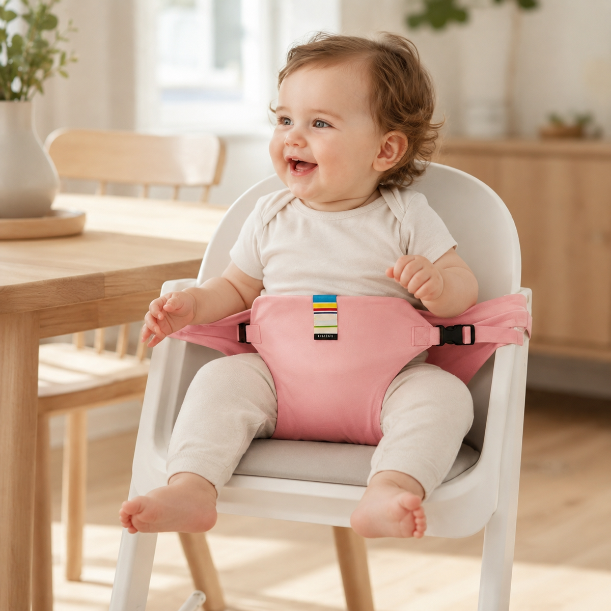 🔥 Baby High Chair Safety Harness – Secure Feeding Seat Strap for Toddlers