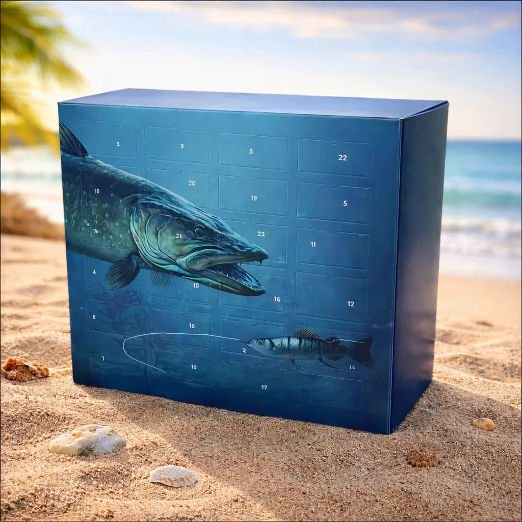 🎣 24 Days of Fishing Surprises — The Ultimate Christmas Gift for Anglers