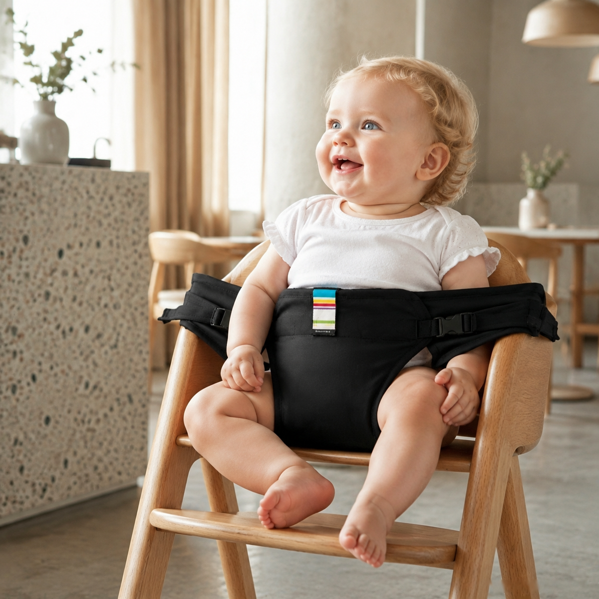 🔥 Baby High Chair Safety Harness – Secure Feeding Seat Strap for Toddlers