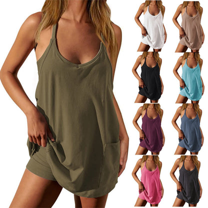 🔥Last Day Promotion🎁Women's Summer Sleeveless Mini Dress