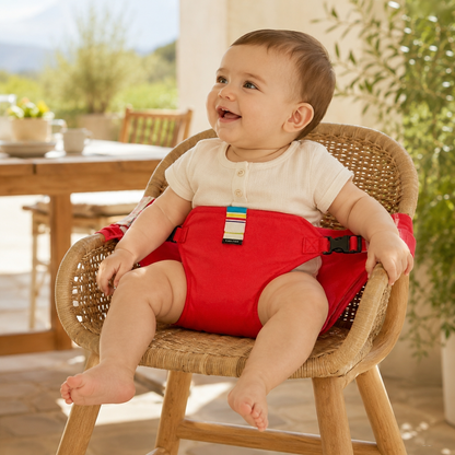 🔥 Baby High Chair Safety Harness – Secure Feeding Seat Strap for Toddlers