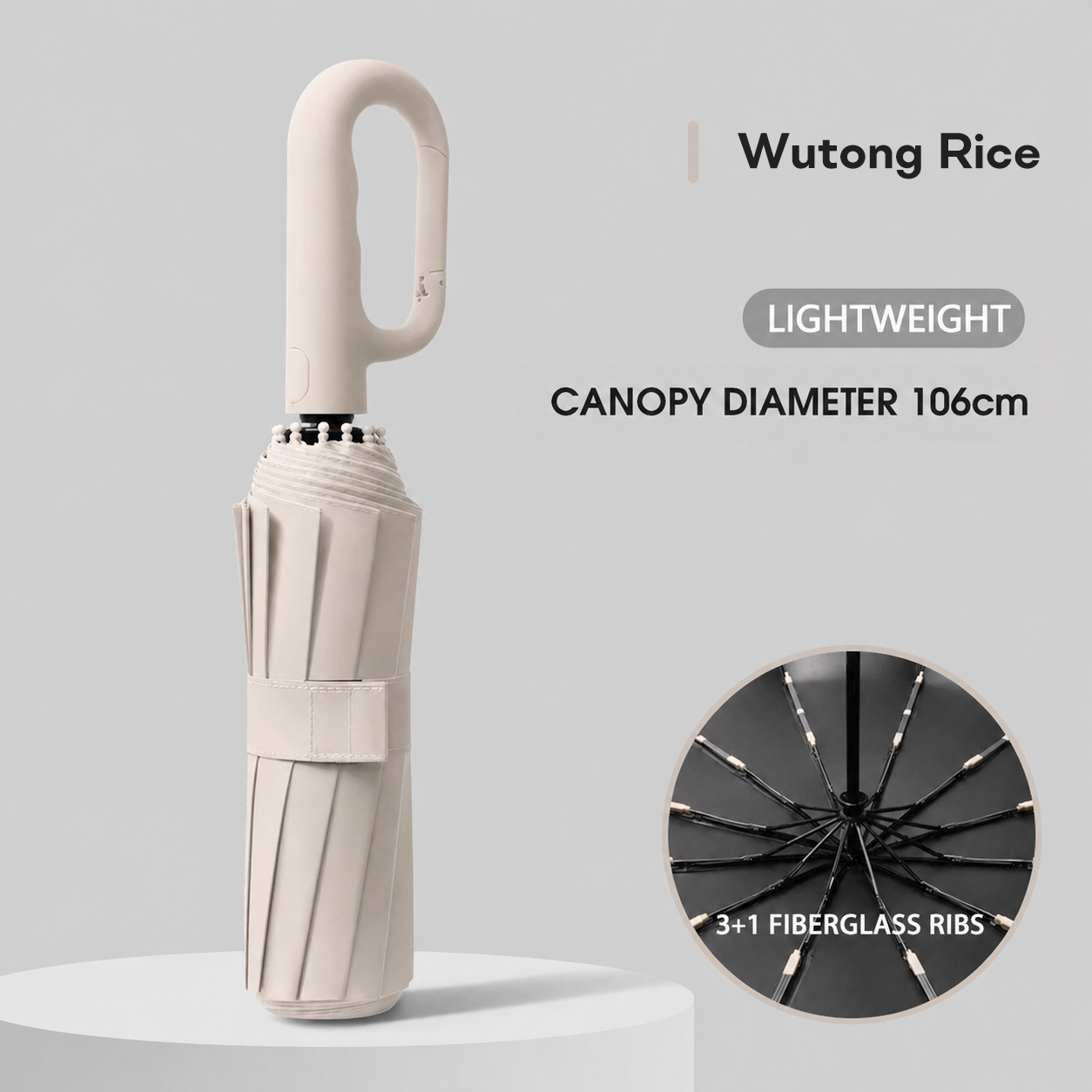 ☔ Automatic Windproof Umbrella – One-Click Open & Close | Compact & Waterproof