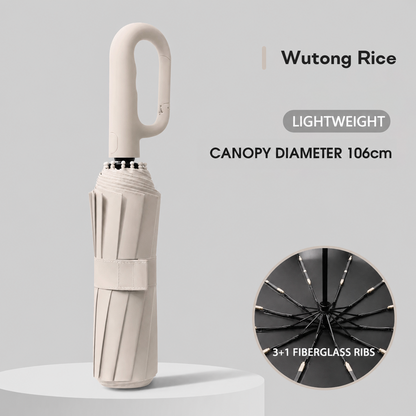 ☔ Automatic Windproof Umbrella – One-Click Open & Close | Compact & Waterproof