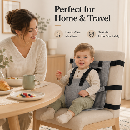 Portable Baby Seat Harness for Dining Chairs